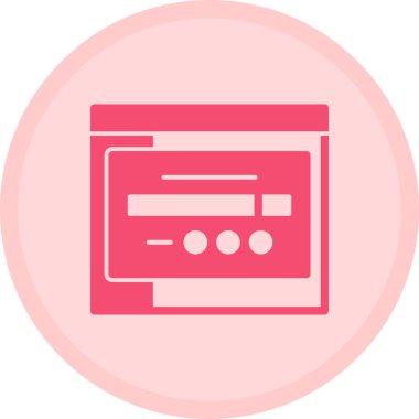 seo modern simgesinin vektör illüstrasyonu