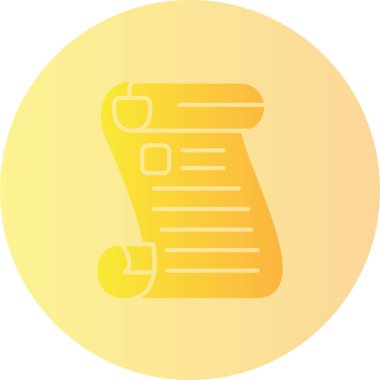 belge web simgesi vektör illüstrasyonu