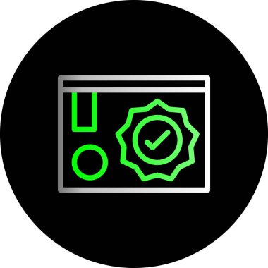 simge vektör çizim kontrol