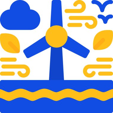 tekne ikonu vektör illüstrasyonu