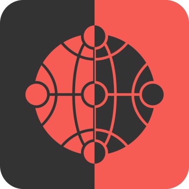 Küre vektör çizim