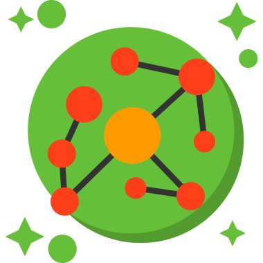 seo modern simgesinin vektör illüstrasyonu