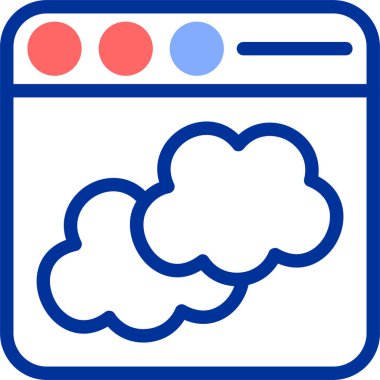 bulut hesaplama ağ simgesi