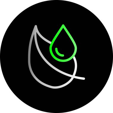 vektör eko enerji ico