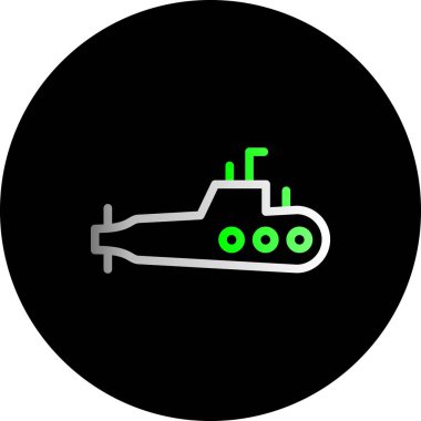 Benzersiz gaz tankı vektör simgesi