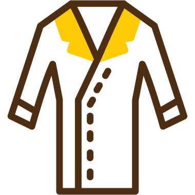 Ceket manto simgesi ana hatlarıyla