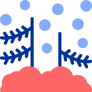 Havai fişekler. Web simgesi basit tasarım