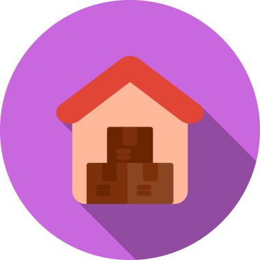 Ev simgesi, vektör illüstrasyonu