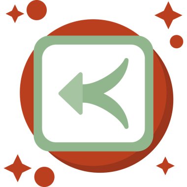 ok simgesinin vektör illüstrasyonu