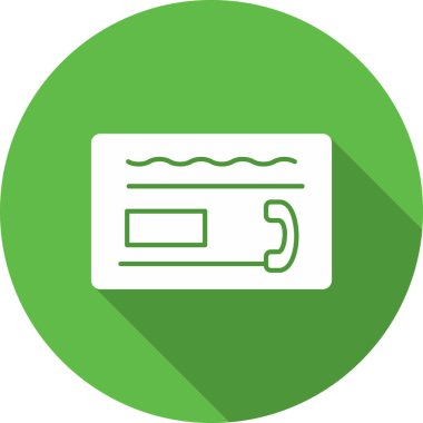 Benzin istasyonu vektör simgesi