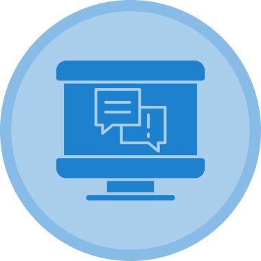 Web simgesi vektör illüstrasyonu