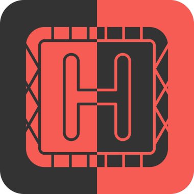 Modern oto tamir simgesinin vektör illüstrasyonu