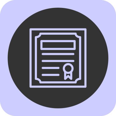 Vektör belgesi Simge illüstrasyonu