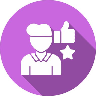 Simge vektör illüstrasyonu gibi