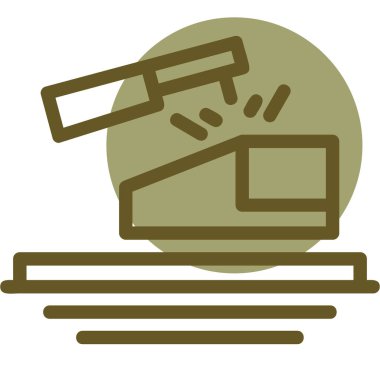 Gıda simgesinin vektör illüstrasyonu