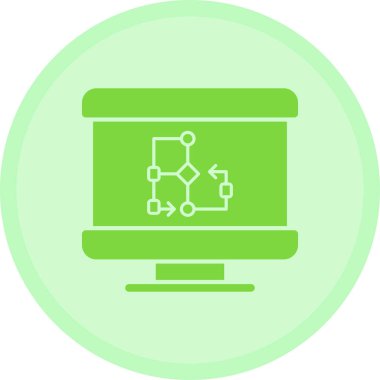 seo modern simgesinin vektör illüstrasyonu