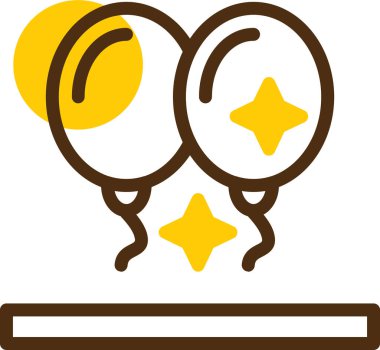 Paskalya yumurtası ikonu vektör çizimi