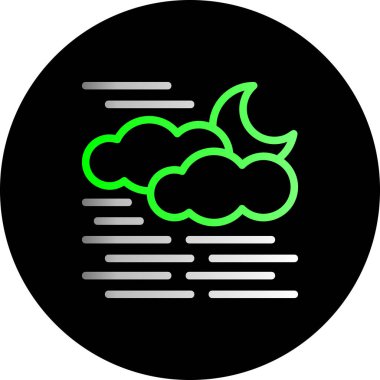 Kişisel ve ticari kullanım için vektör hava durumu simgesi...