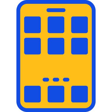 mobil simge vektör illüstrasyonu