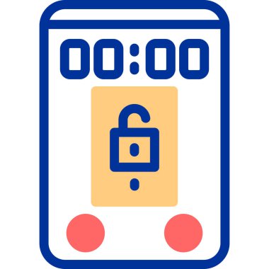 Alarm kilidi. Basit resimleme