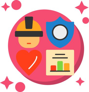 Vektör illüstrasyonunun basit simgesi