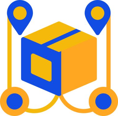 Bir simgenin vektör illüstrasyonu