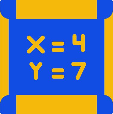 Matematik matematik simgesi - taslak biçimi