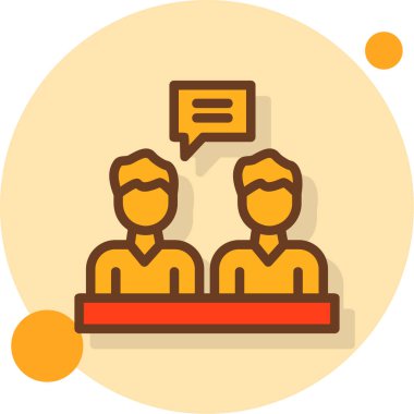 Müşteri servisi. Basit resimleme