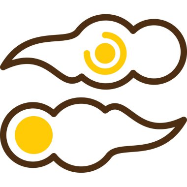 Çizgi film simgesinin vektör çizimi