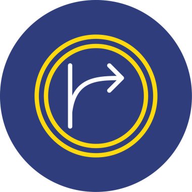 ok simgesi vektör illüstrasyonu