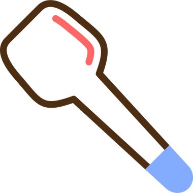 fırça. Web simgesi basit illüstrasyon