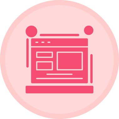 tarayıcı web simge vektör çizim