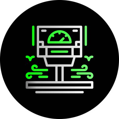 seo modern simgesinin vektör illüstrasyonu