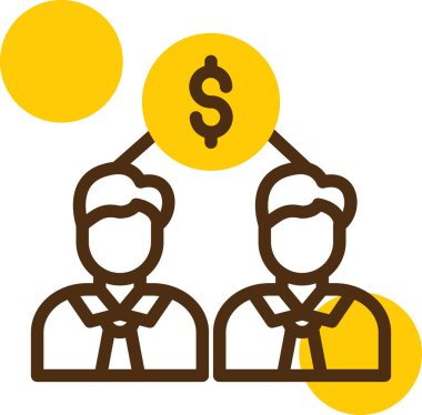 iş simgesi vektör illüstrasyonu