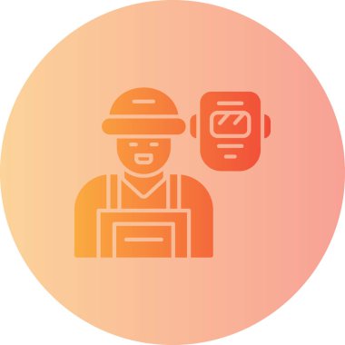 Erkek ve kadın simgelerinin vektör illüstrasyonu