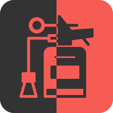 Modern simgenin vektör illüstrasyonu