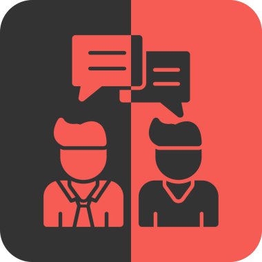 İnsan simgesinin vektör illüstrasyonu