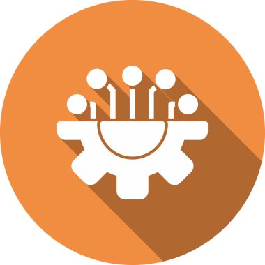 seo modern simgesinin vektör illüstrasyonu