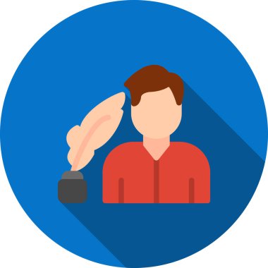 avatar erkek kişi simgesi düz stil