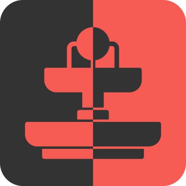 Modern b 'nin vektör illüstrasyonu eksik simgesi