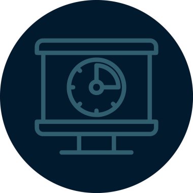 seo modern simgesinin vektör illüstrasyonu