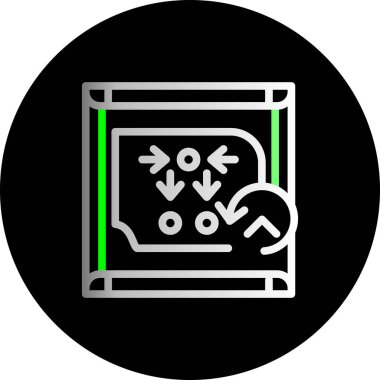 seo modern simgesinin vektör illüstrasyonu