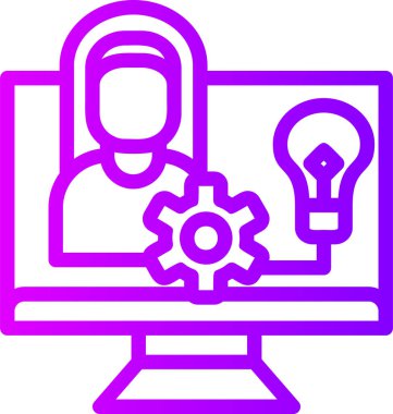 şanzıman vektör simgesine sahip bilgisayar