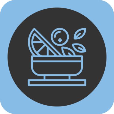 Yiyecek ve yiyeceklerin vektör illüstrasyonu