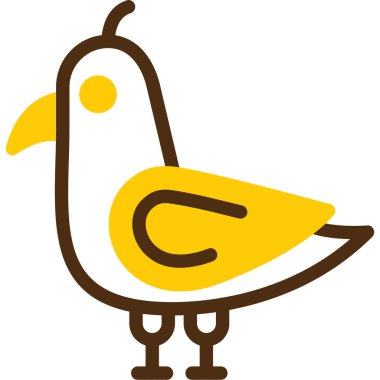 kuş ağı simgesi, vektör illüstrasyonu