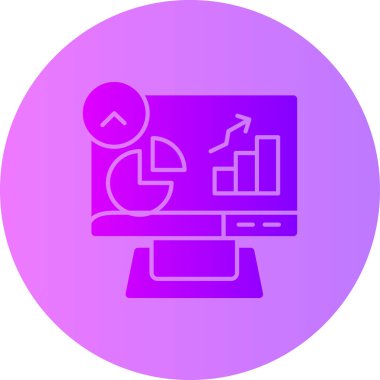 Vektör Analiz Simgesi illüstrasyonu