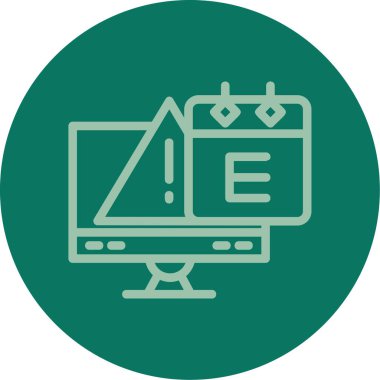 Vektör illüstrasyonu, simge ögesi