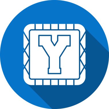 Modern b 'nin vektör illüstrasyonu