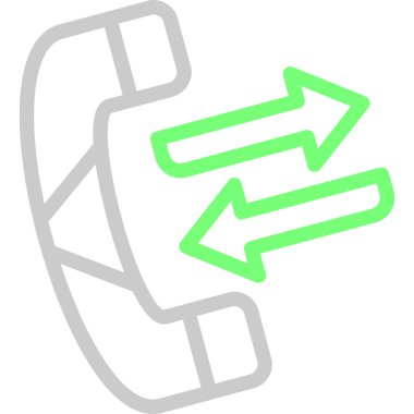 Çağrı merkezi ikon vektör illüstrasyonu