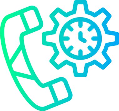 telefon simgesi, vektör illüstrasyon tasarımı